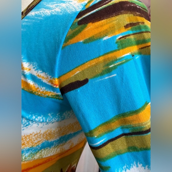 Vintage Parisian Made Nylon Novelty Sailboat Top - Picture 4 of 11